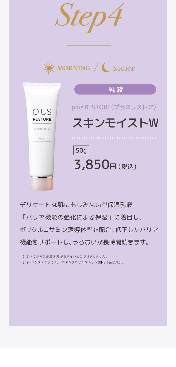 プラスリストア　スキンモイストW