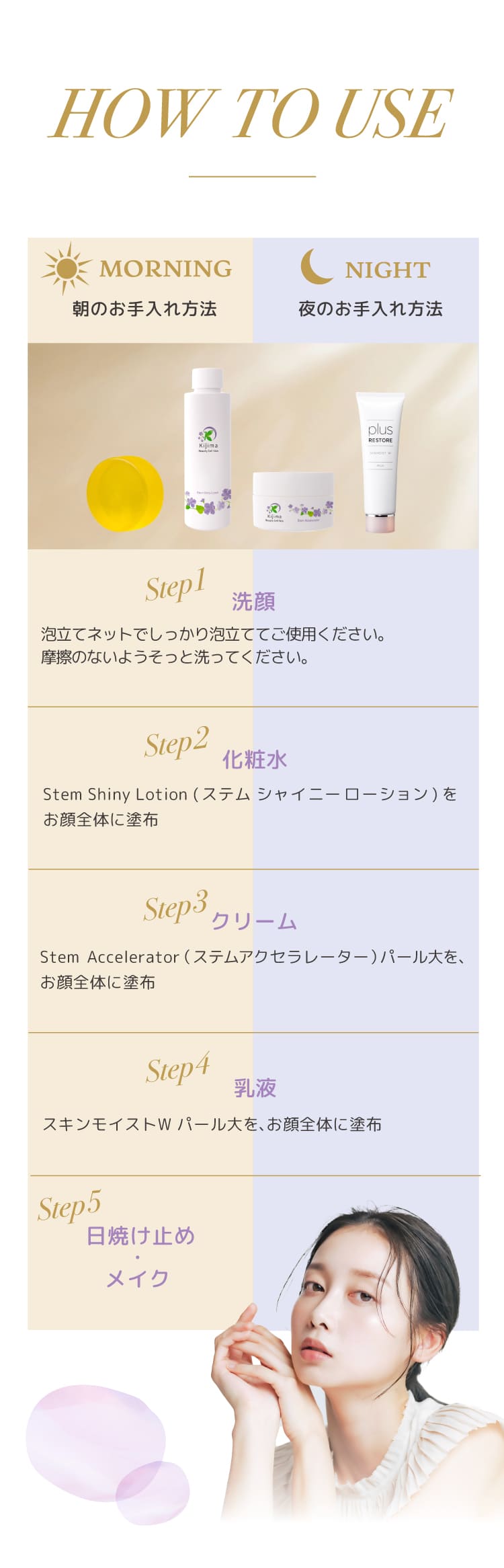 お手入れ方法
