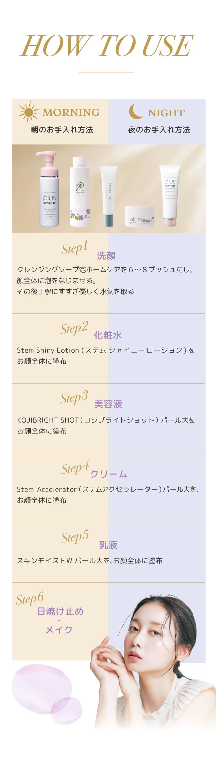 お手入れ方法