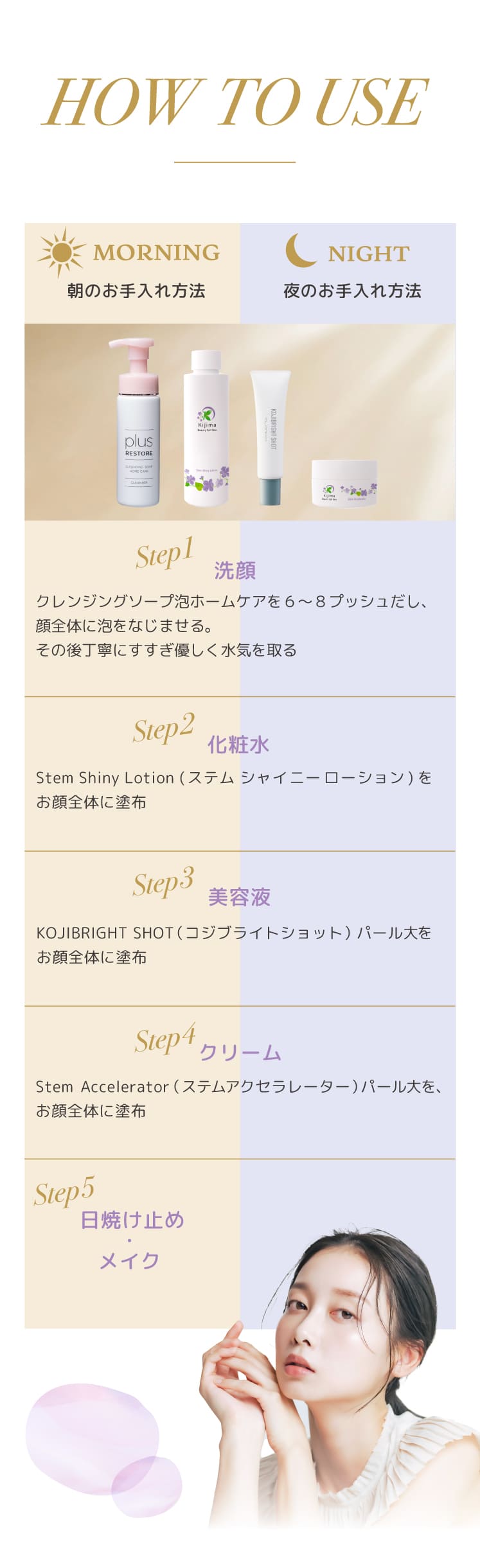 お手入れ方法