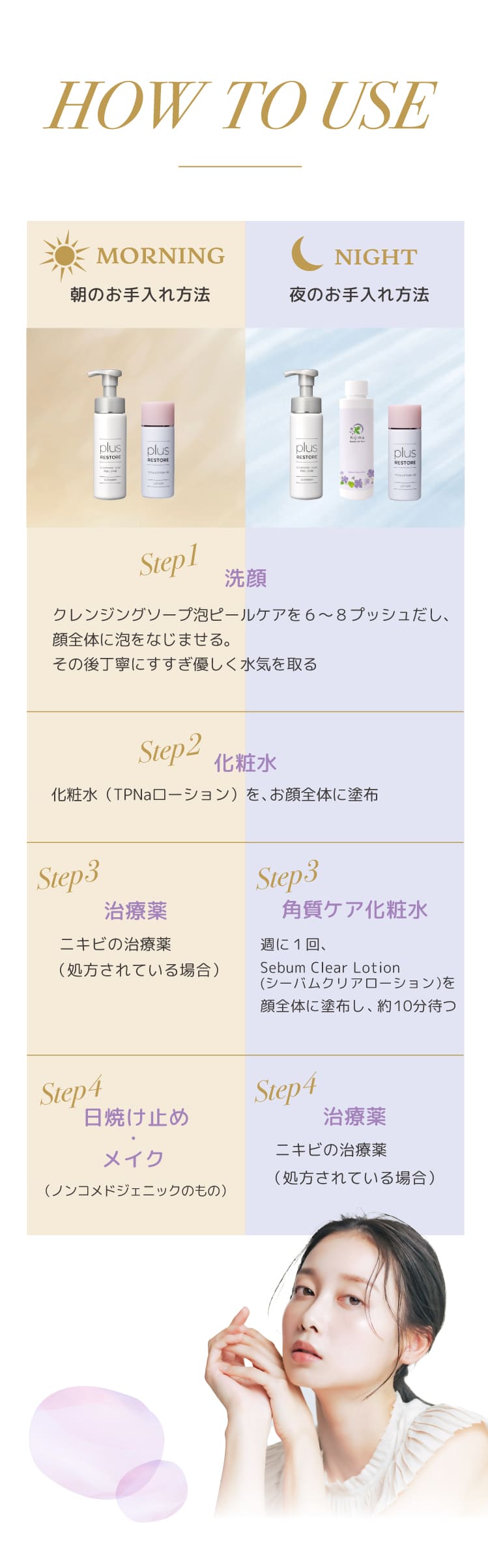 お手入れ方法