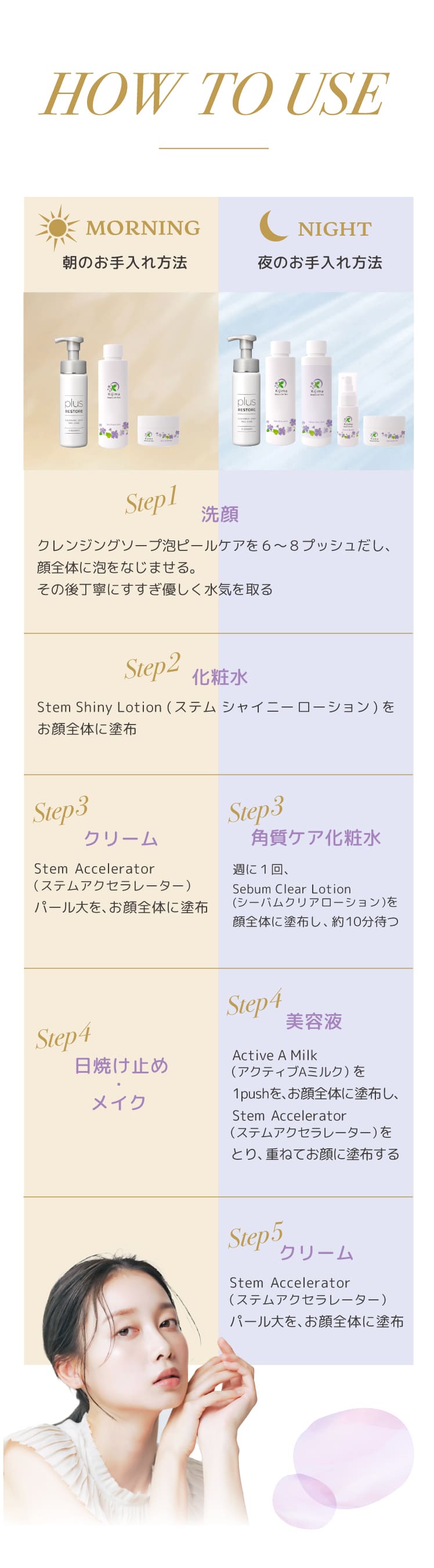 お手入れ方法