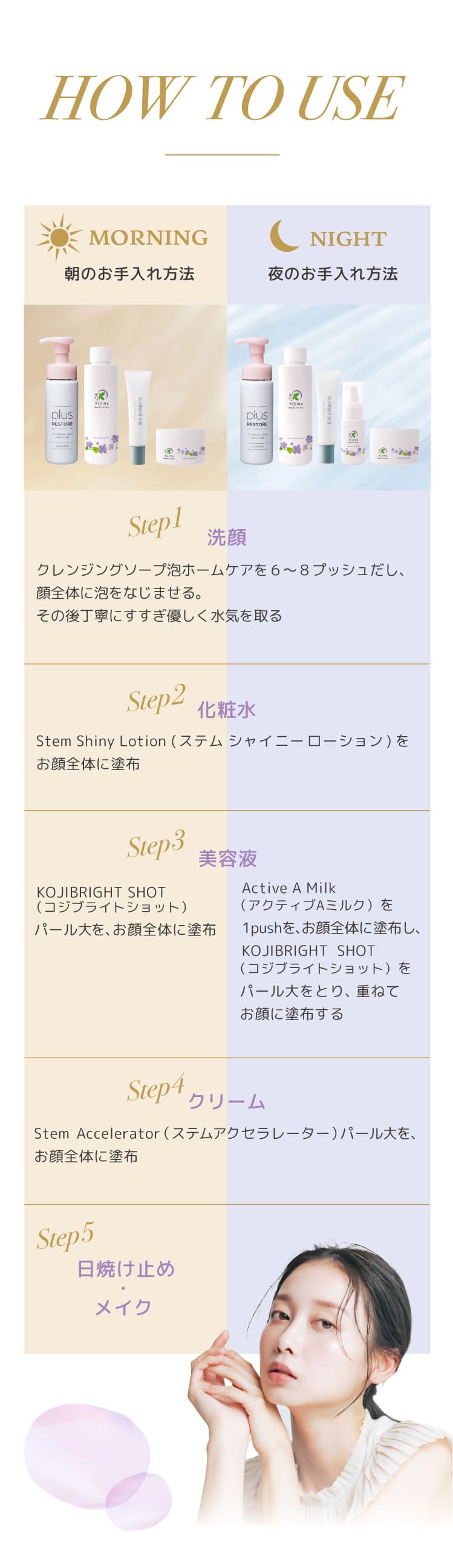 お手入れ方法