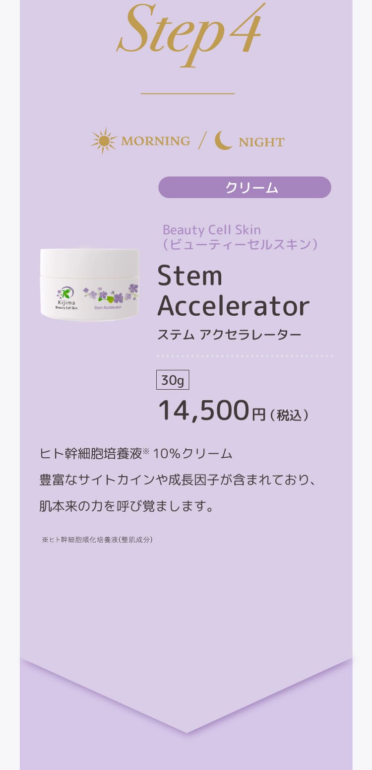 ビューティーセルスキン　ステムアクセラレーター