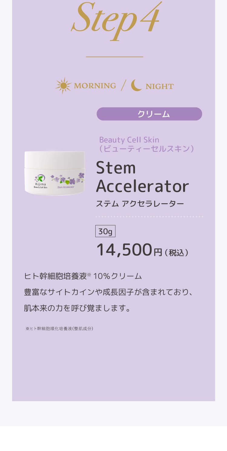 ビューティーセルスキン　ステムアクセラレーター